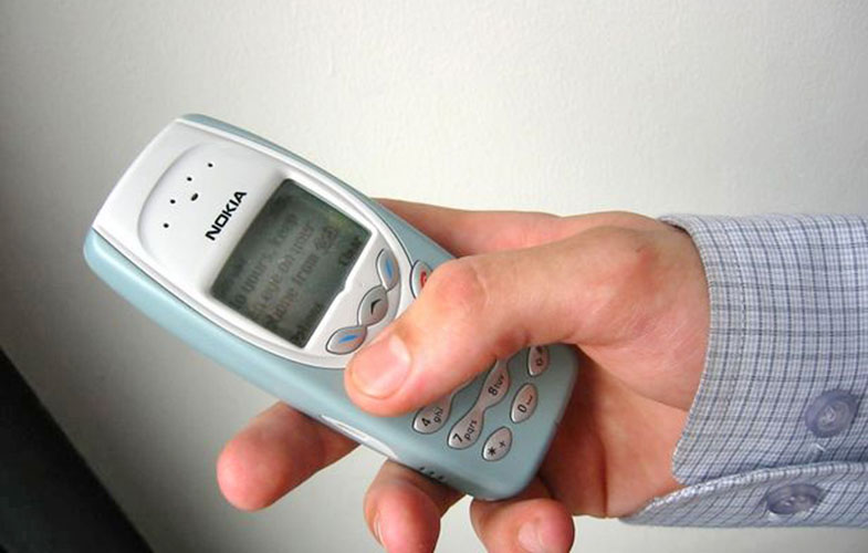 Adam Curran GV on Mobile Phone