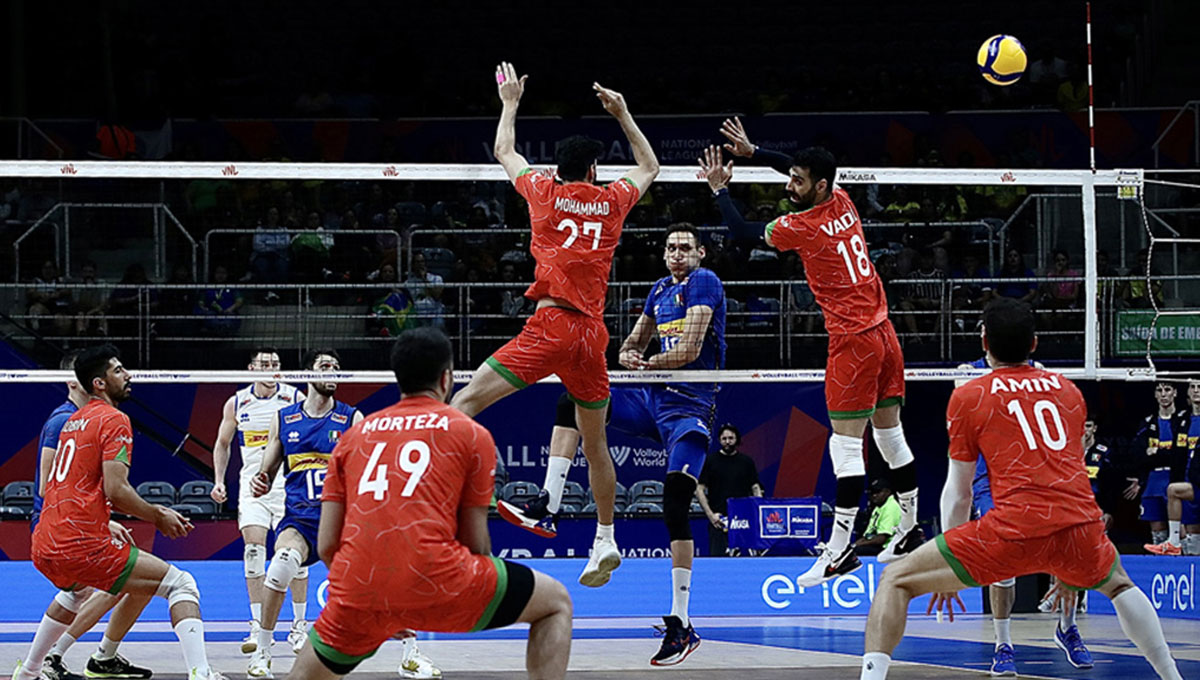 پخش زنده لیگ ملتهای والیبال ۲۰۲۴ از لنز ایرانسل 1 irancell lenz live volleyball