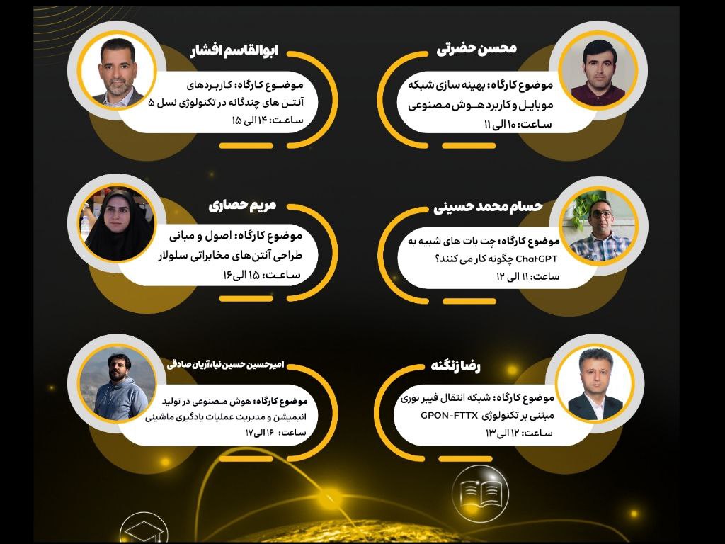 بهاشتراکگذاری تجربههای هوش مصنوعی در ICT ایرانسل در کارگاههای کنفرانس برق 1 photo 2024 05 16 20 40 33