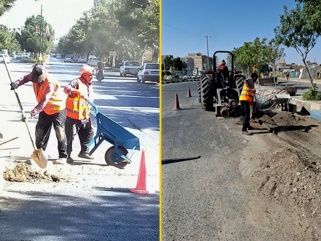 آغاز عملیات اجرایی فیبرنوری ایرانسل در شهرهای ابریشم و تاکستان 1 irancell fiber project takestan abrisham