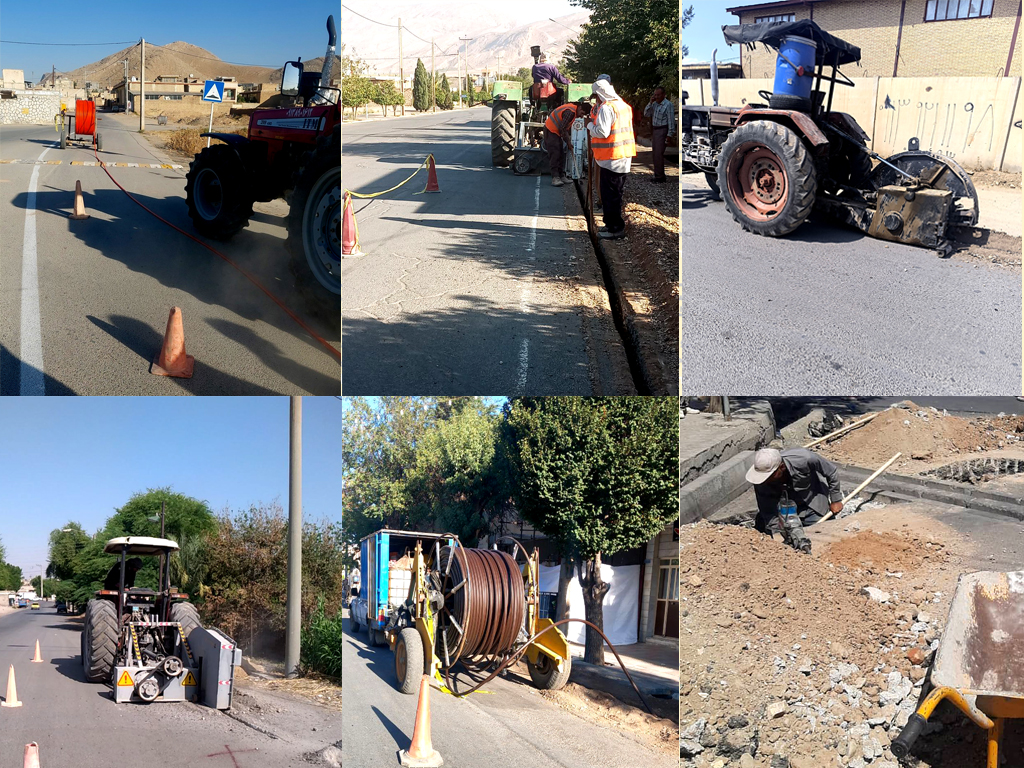 آغاز عملیات اجرایی فیبرنوری ایرانسل در ۶ شهر جدید 1 irancell fiber project shazand