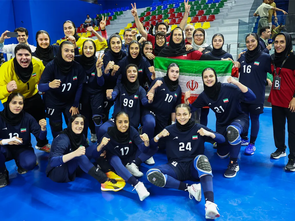 طلای تاریخی هندبال دختران در آسیا با حمایت ایرانسل 1 handball