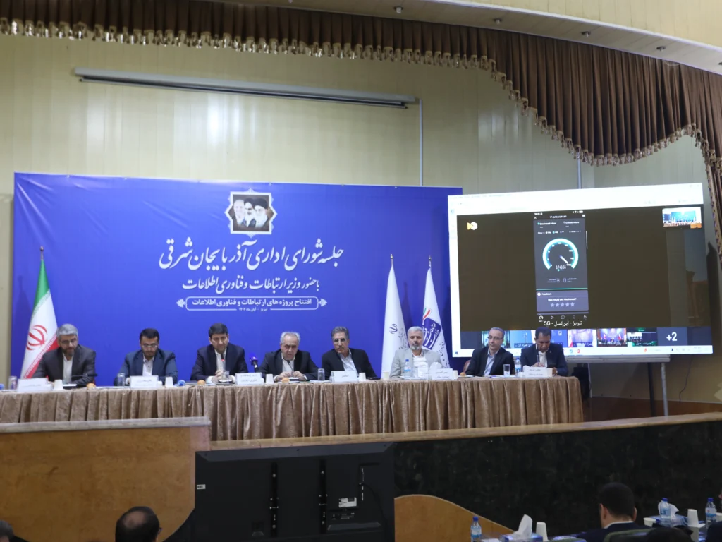 سایت 5G ایرانسل در تبریز با سرعت ۳.۷۴۹ مگابیت بر ثانیه افتتاح شد 1 1 1024x768 1